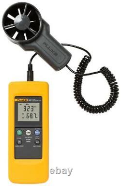 Fluke 925 Vane Anemometer Meter Wind speed Air Flow Velocity Temperature