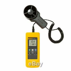 Fluke 925 impeller anemometer Meter, Wind speed air flow Velocity Temperatu