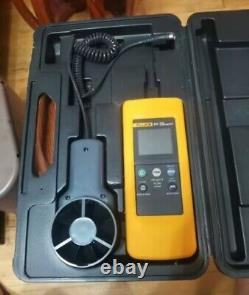 Fluke 925 impeller anemometer Meter, Wind speed air flow Velocity Temperatu F925