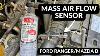 Ford Ranger Mazda B Mass Air Flow Sensor Cleaning