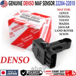 GENUINE DENSO Mass Air Flow Meter Sensor For 1999-2018 Toyota Lexus, 22204-22010