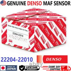 GENUINE DENSO Mass Air Flow Meter Sensor For 1999-2018 Toyota Lexus, 22204-22010