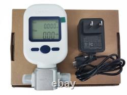 Gas Flow Meter Digital Gas Mass Air Nitrogen Oxygen Flow Rate Meter 0-100L/Min