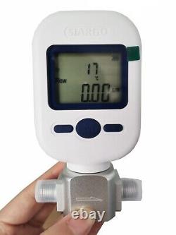 Gas Flow Meter Digital Gas Mass Air Nitrogen Oxygen Flow Rate Meter 0-20L/Min