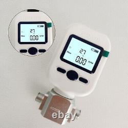 Gas Flow Meter Digital Gas Mass Air Nitrogen Oxygen Flow Rate Meter 0-20L/MinTe1
