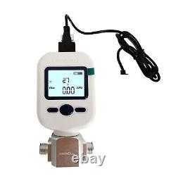 Gas Flow Meter Digital Gas Mass Air Nitrogen Oxygen Flow Rate Meter 0-20L/MinTe1