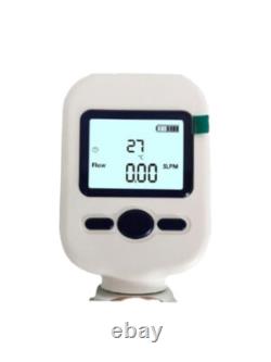 Gas Flow Meter Digital Gas Mass Air Nitrogen Oxygen Flow Rate Meter 0-20L/MinTe1