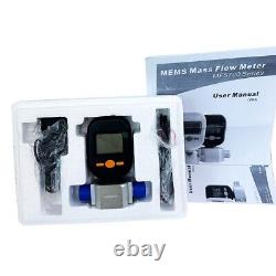 Gas Mass Flow Meter Digital Air Mass Flow Meter Tester Detector Air Flowmeter