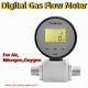 Gas Mass Portable Air Nitrogen Oxygen Flow Rate Meter Digital Gas Flow Meter