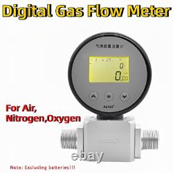 Gas Mass Portable Air Nitrogen Oxygen Flow Rate Meter Digital Gas Flow Meter