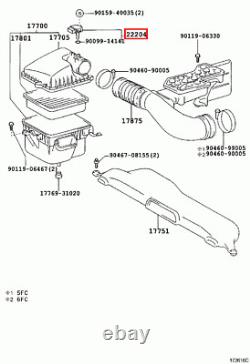 Genuine Allex ZZE124 ZZE123 Allion ZZT245 ZZT240 AZT240 MAF AFM Air Flow Meter
