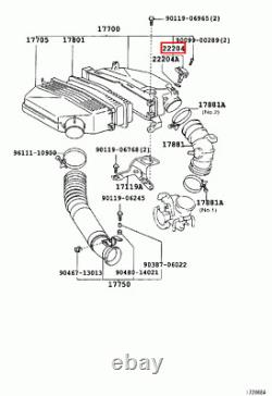 Genuine Allex ZZE124 ZZE123 Allion ZZT245 ZZT240 AZT240 MAF AFM Air Flow Meter