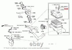 Genuine Allex ZZE124 ZZE123 Allion ZZT245 ZZT240 AZT240 MAF AFM Air Flow Meter