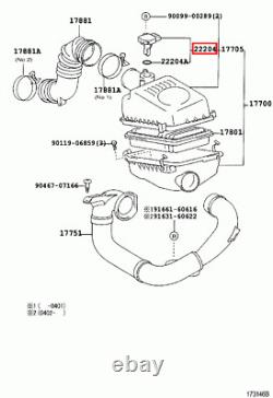 Genuine Allex ZZE124 ZZE123 Allion ZZT245 ZZT240 AZT240 MAF AFM Air Flow Meter