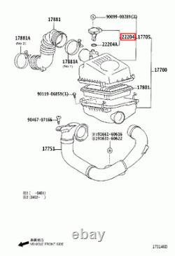 Genuine Allex ZZE124 ZZE123 Allion ZZT245 ZZT240 AZT240 MAF AFM Air Flow Meter