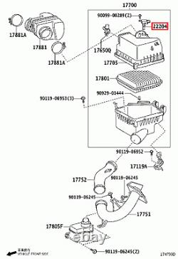 Genuine Corolla Fielder ZRE144 ZRE142 Mass Air Flow Meter Sensor MAF