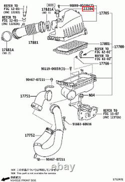 Genuine Corolla Fielder ZRE144 ZRE142 Mass Air Flow Meter Sensor MAF