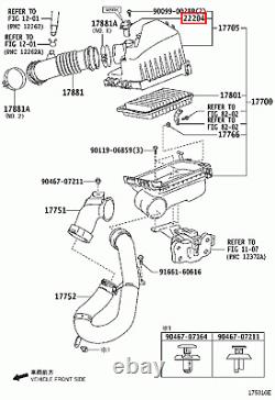 Genuine Corolla Fielder ZRE144 ZRE142 Mass Air Flow Meter Sensor MAF