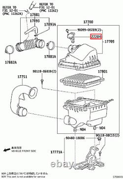 Genuine Corolla Fielder ZRE144 ZRE142 Mass Air Flow Meter Sensor MAF