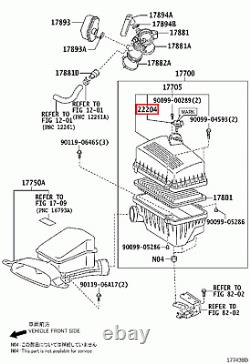 Genuine Corolla Fielder ZRE144 ZRE142 Mass Air Flow Meter Sensor MAF