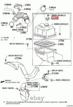Genuine Estima MCR40 MCR30 Harrier MCU15 MCU10 MAF AFM Air Flow Meter