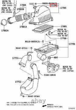 Genuine Lexus IS250 GSE35 IS300 GSE37 IS300 h AVE35 AVE30 MAF AFM Air Flow Meter