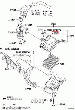 Genuine Lexus IS250 GSE35 IS300 GSE37 IS300 h AVE35 AVE30 MAF AFM Air Flow Meter