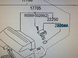 Genuine Toyota Celica 2000-2005 And Yaris 2005-2011 Mass Air Flow Meter Assembly