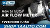 How To Install Replace Mass Air Flow Sensor Meter 1997 98 Ford F 150 V8 4 6l