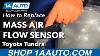How To Replace A Mass Air Flow Sensor 00 06 Toyota Tundra