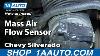 How To Replace Mass Air Flow Sensor 09 12 Chevy Silverado
