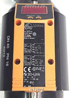 IFM SD9000 Compressed Air Meter, Flow Meter, DN40, PN16, 40/12