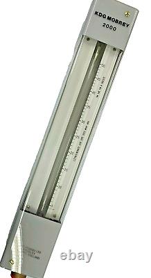 KDG MOBREY 2000 TM 14E FM A 1823/D Air Flow Meter Rotameter 5 to 50 LPM 1/2