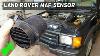 Land Rover Discovery Maf Mass Air Flow Sensor Removal Replacement