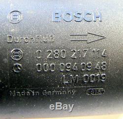 Luftmassenmesser BOSCH 0280217114 Mercedes Benz 0000940948 LM0019 original