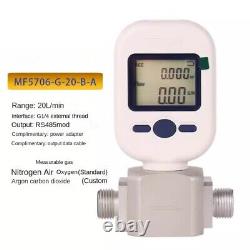 MF5706 Gas Mass Flow Meter Compressed Air Argon Carbon Dioxide Flow Meter