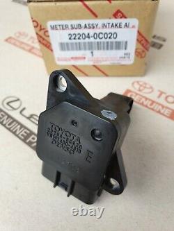 Mass Air Flow Meter MAF Sensor 22204-22010 Toyota Genuine Parts OEM