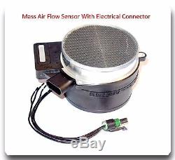 Mass Air Flow Meter with Connector For Cadillac Chevrolet GMC Hummer Isuzu Pontiac