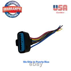 NEW Mass Air Flow Meter Sensor MAF AND CONNECTOR FOR Mitsubishi Dodge Chrysler