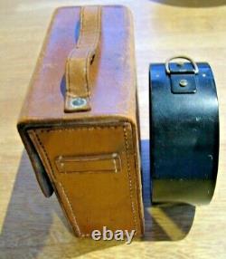 Negretti & Zambra Vintage Anemometer Leather Case Cornwall Mining Air Flow Meter