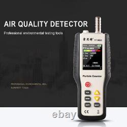 New PM2.5 Detector Air Quality Monitor Dust Sampling Meter Gas Analyzer HT9600