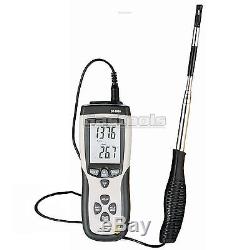 New Pro Hot Wire Anemometer Air Wind Flow Meter Thermometer