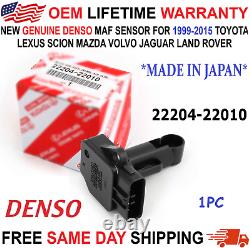 OEM DENSO Mass Air Flow Meter MAF Sensor For 1999-2018 Toyota Lexus, 22204-22010