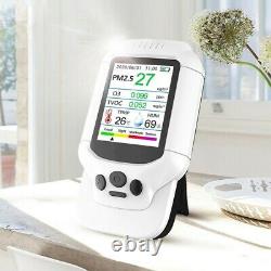 Ozone Detector 0-5PPM PM2.5/1.0/10 Temperature Humidity TVOC Air Quality Monitor