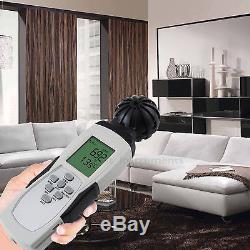Portable CO2 Air Quality Monitor Thermometer Datalogger Hygrometer WetBulb Meter