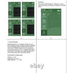 Portable LCD Air Quality Monitor PM2.5 Formaldehyde HCHO VOC CO2 Gas Detector