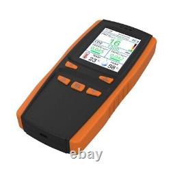 Portable LCD Air Quality Monitor PM2.5 Formaldehyde HCHO VOC CO2 Gas Detector