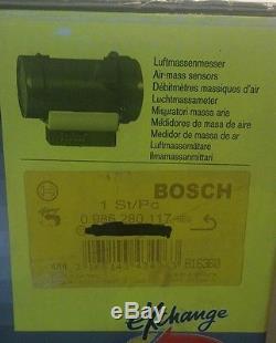 Saab Bosch 0986280117 mass air flow meter