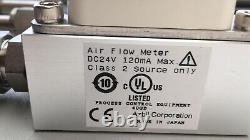 Set Of 4 Azbil Air Flow Meter 81422610-201 / Mcf0080arnd010000