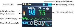 Sleep apnea screen meter, SpO2, Pulse Rate, Nose Air flow monitor, Alarm PC software